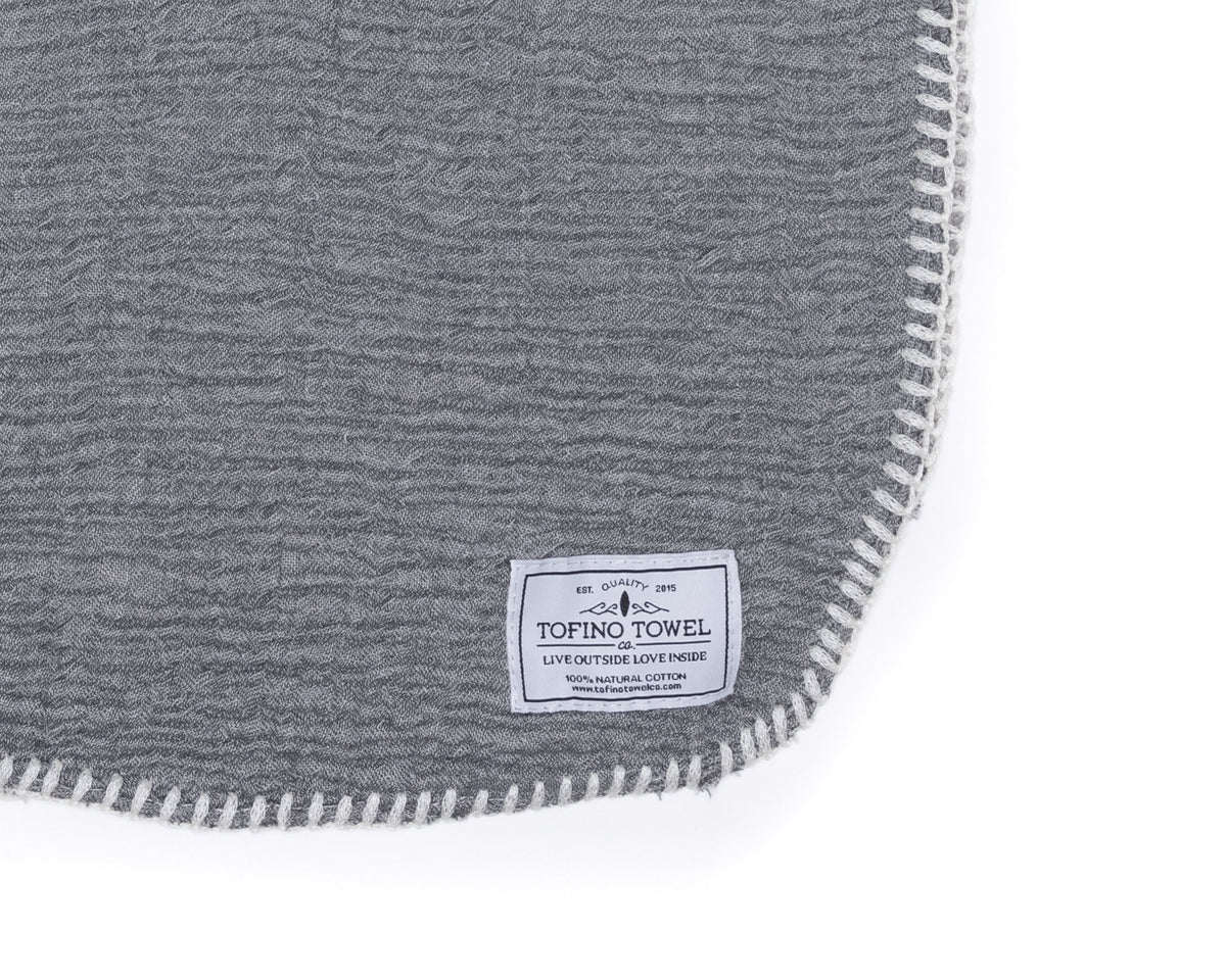 Pebble Kids Poncho - Grey-Tofino Towel Co.-Crying Out Loud