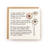 True Resilience Sympathy Card-Kwohtations Cards-Crying Out Loud
