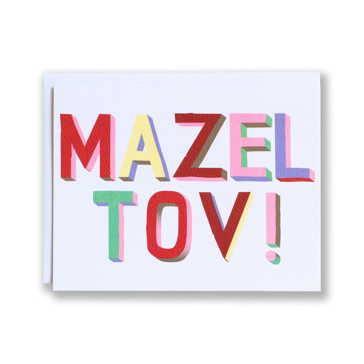Mazel Tov Card-Banquet Workshop-Crying Out Loud
