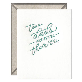 'Two Dads' Father's Day Card-Ink Meets Paper-Crying Out Loud