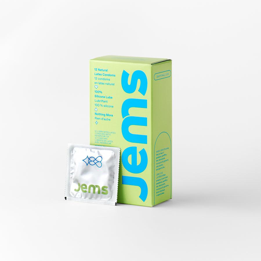 Ultra Thin Condom 12 Pack-Jems-Crying Out Loud