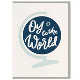 'Oy To The World' Card-Dahlia Press-Crying Out Loud
