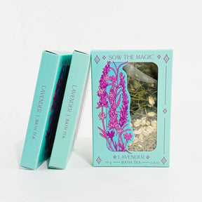 Lavender Botanical Bath Tea Box-Sow The Magic-Crying Out Loud