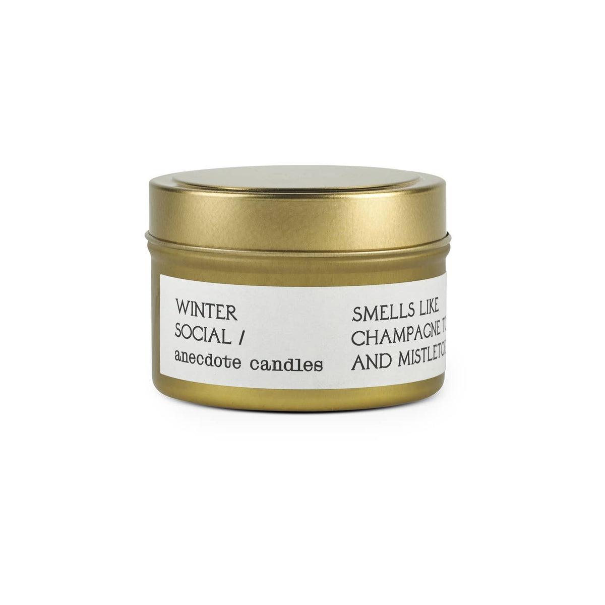 Winter Social Gold Tumbler Candle (Limited Edition) - 2 sizes-Anecdote-Crying Out Loud