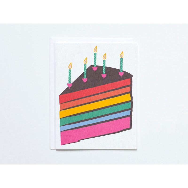 'Rainbow Cake' Birthday Card-Banquet Workshop-Crying Out Loud