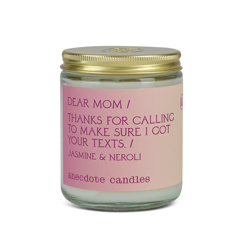 Dear Mom (Jasmine & Neroli) Candle-Anecdote-Crying Out Loud