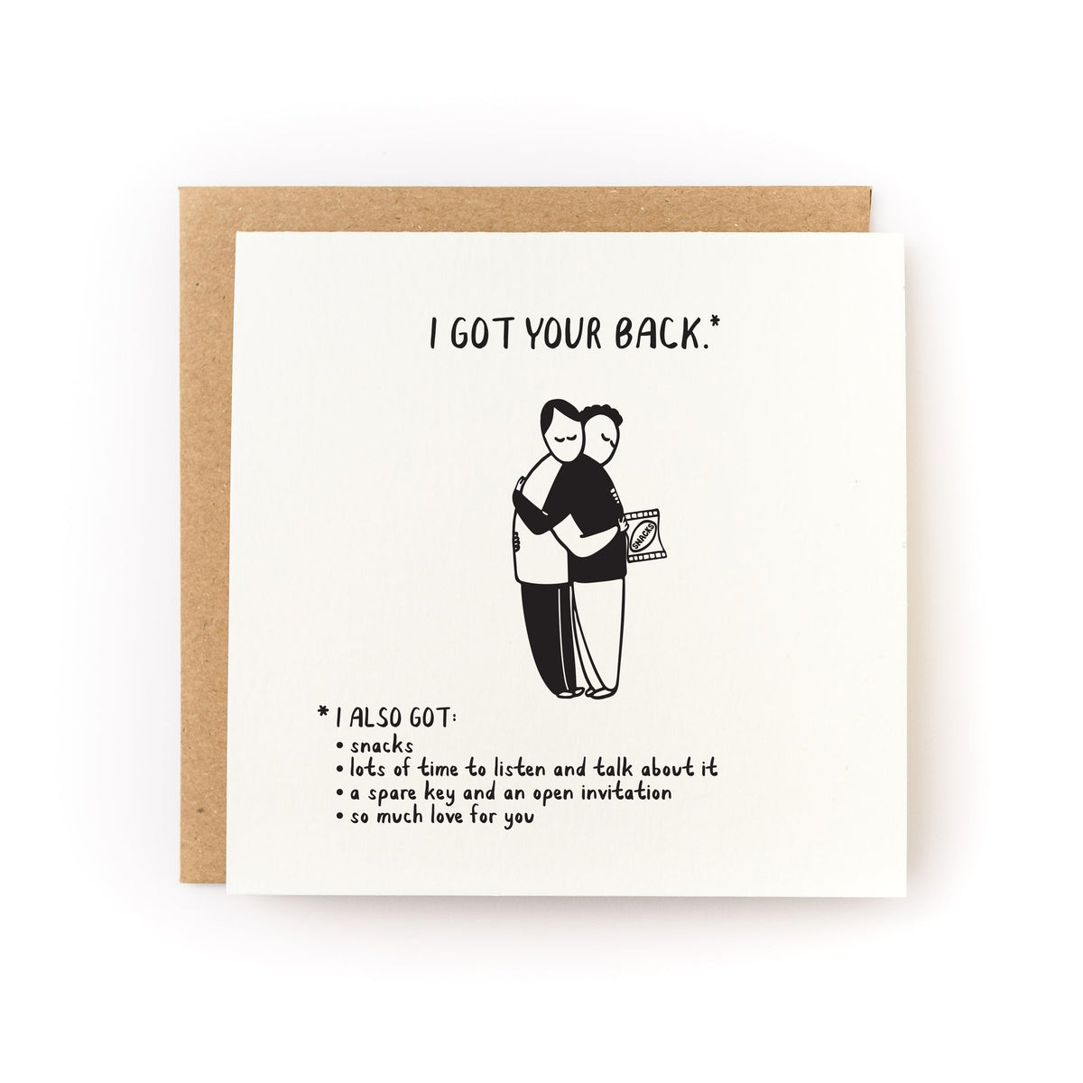'I Got Your Back' Card-Kwohtations Cards-Crying Out Loud