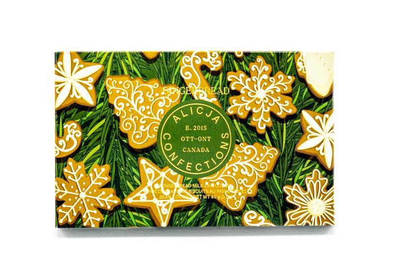 Gingerbread Postcard Bar-Alicja Confections-Crying Out Loud