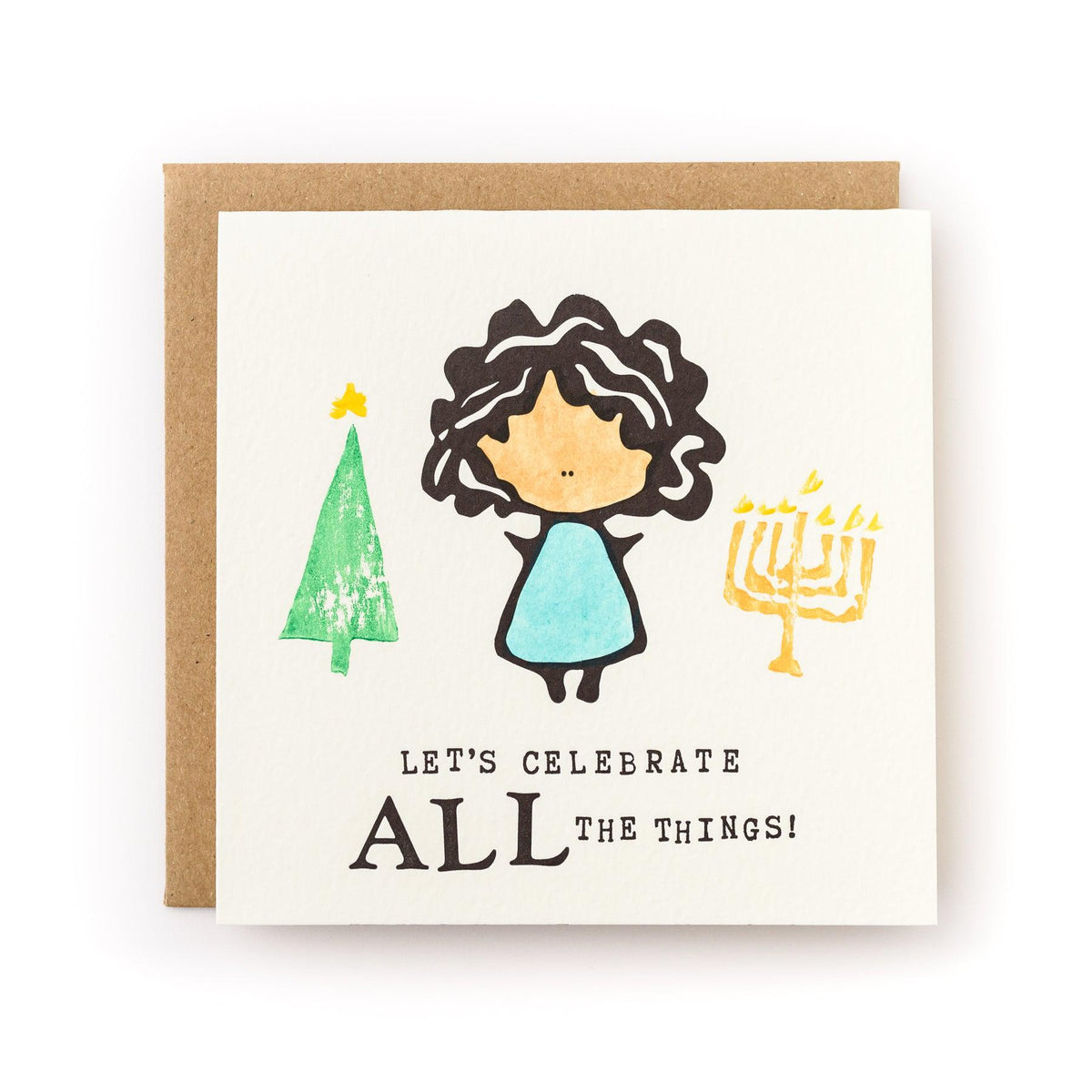 'Let's Celebrate All The Things' Card-Kwohtations Cards-Crying Out Loud