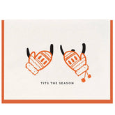 'Tits The Season' Card-Dahlia Press-Crying Out Loud