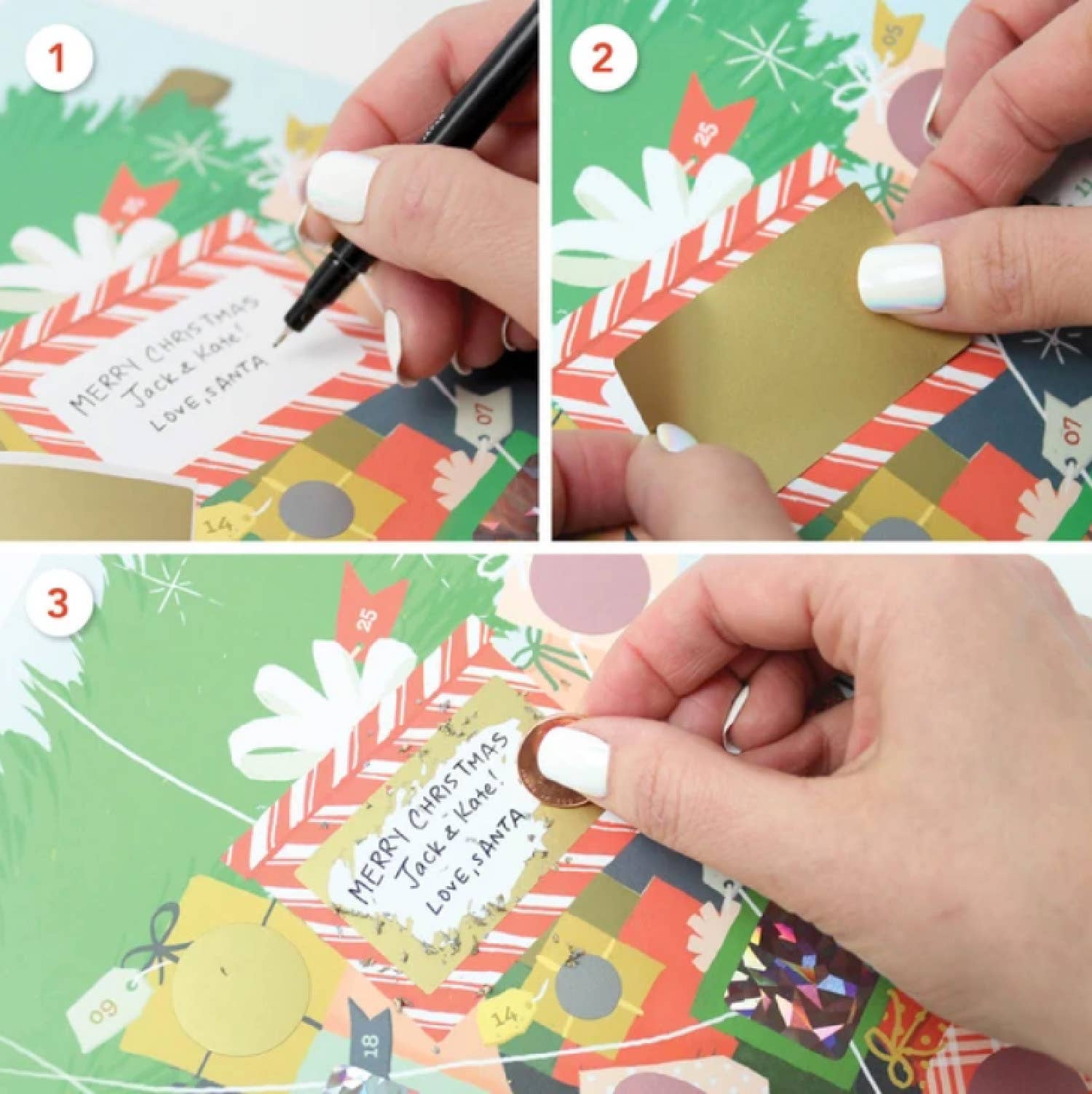 Scratch-off Advent Calendar-Inklings Paperie-Crying Out Loud