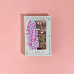 Lavender Botanical Bath Tea Box-Sow The Magic-Crying Out Loud