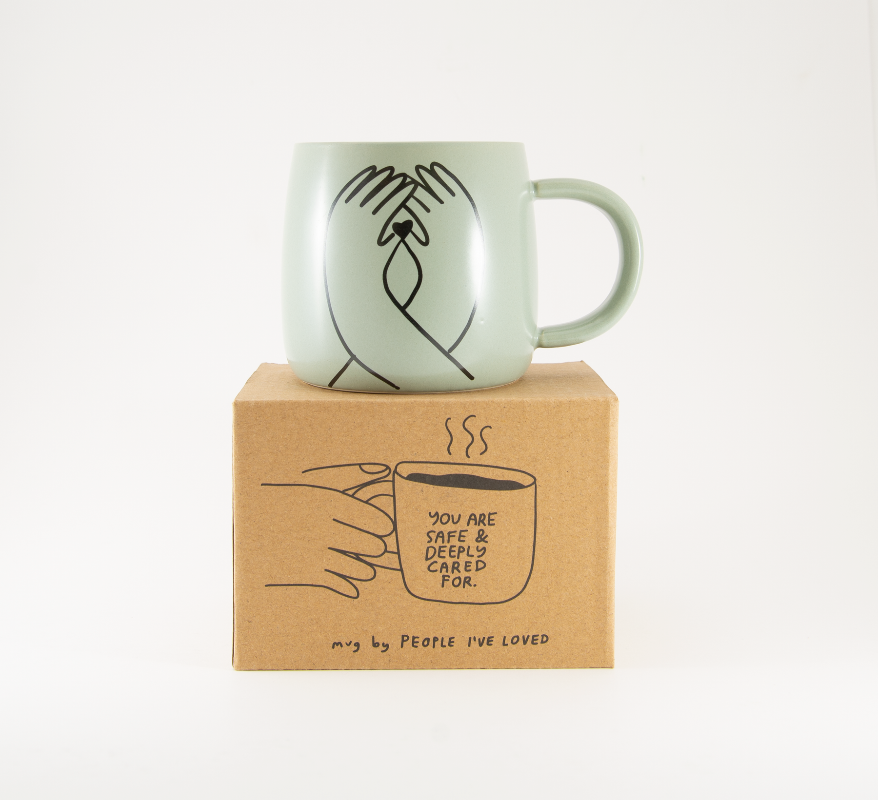 'Safe And Cared For' Mug-People I've Loved-Crying Out Loud