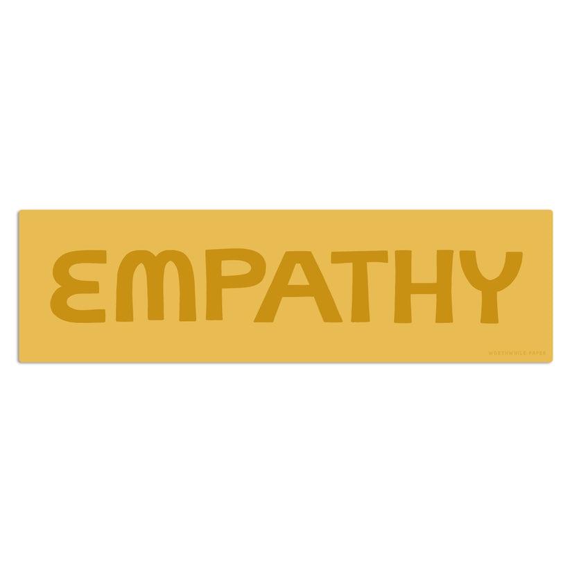 Empathy Sticker-Worthwhile Paper-Crying Out Loud