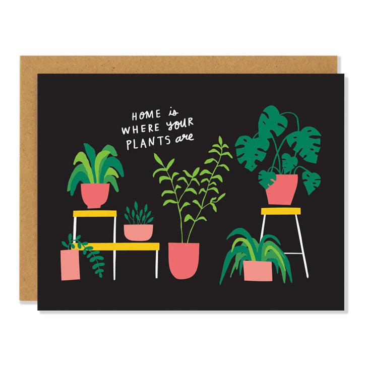 'Houseplants' Card-Badger & Burke-Crying Out Loud