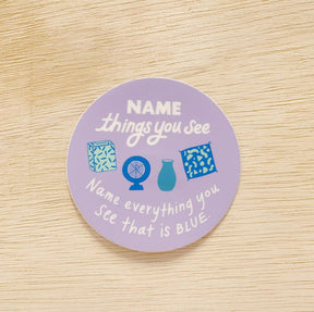 Name Things You See Sticker-Odd Daughter Paper Co.-Crying Out Loud