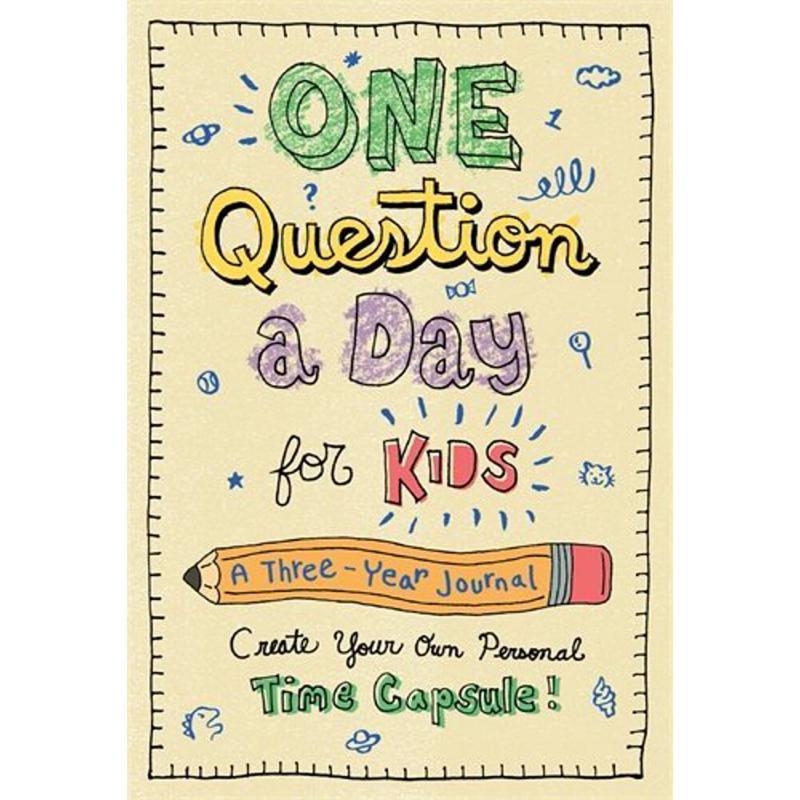 One Question a Day for Kids: A Three-Year Journal-Aimee Chase-Hardback Paper over boards-Crying Out Loud