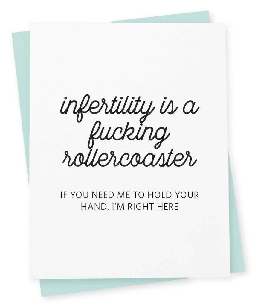 'Rollercoaster' Card-417 Press-Crying Out Loud