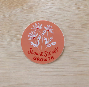 Slow and Steady Growth Sticker-Odd Daughter Paper Co.-Crying Out Loud