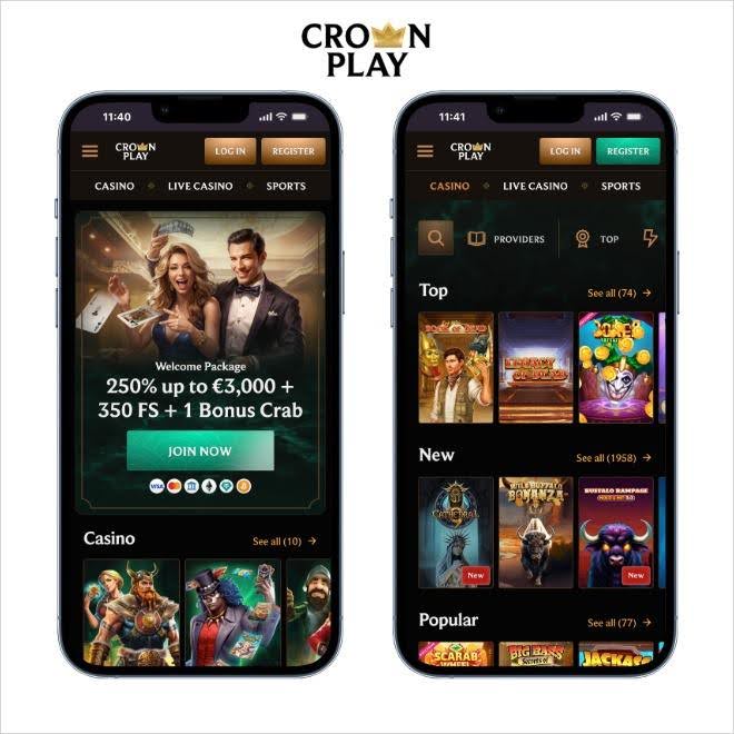 250% across four deposits with a Bonus Crab included - Crownplay stacks more raw bonus value than anything else in the market.